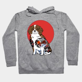 Yakuza cavalier king charles spaniel Hoodie